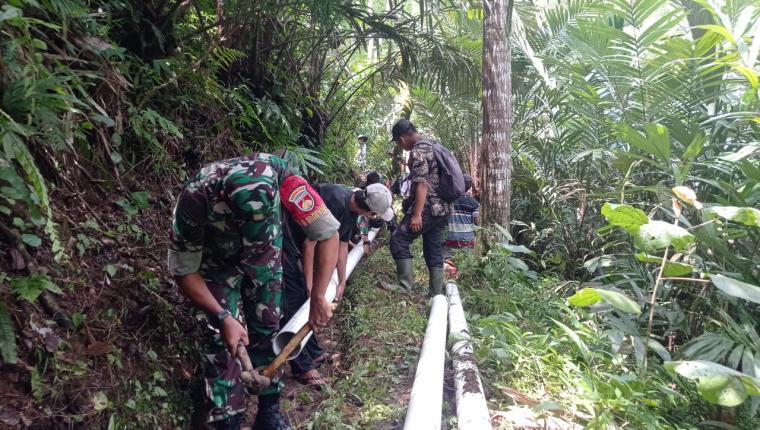 Kolaborasi TNI dan Dinas Pertanian Banjarnegara Tingkatkan Akses Air untuk Pertanian Desa