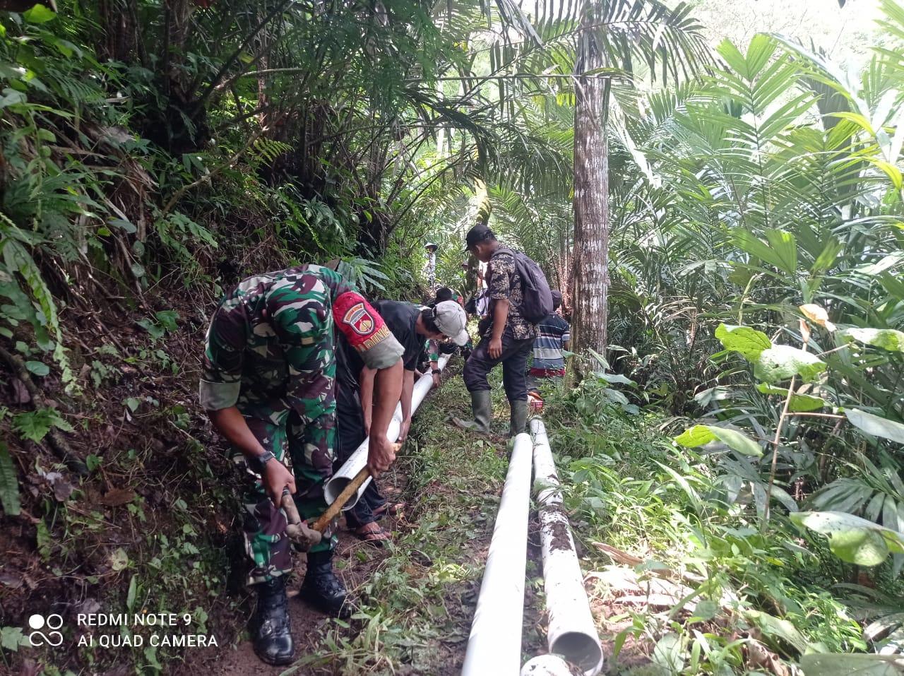 Kolaborasi TNI dan Dinas Pertanian Banjarnegara Tingkatkan Akses Air untuk Pertanian Desa