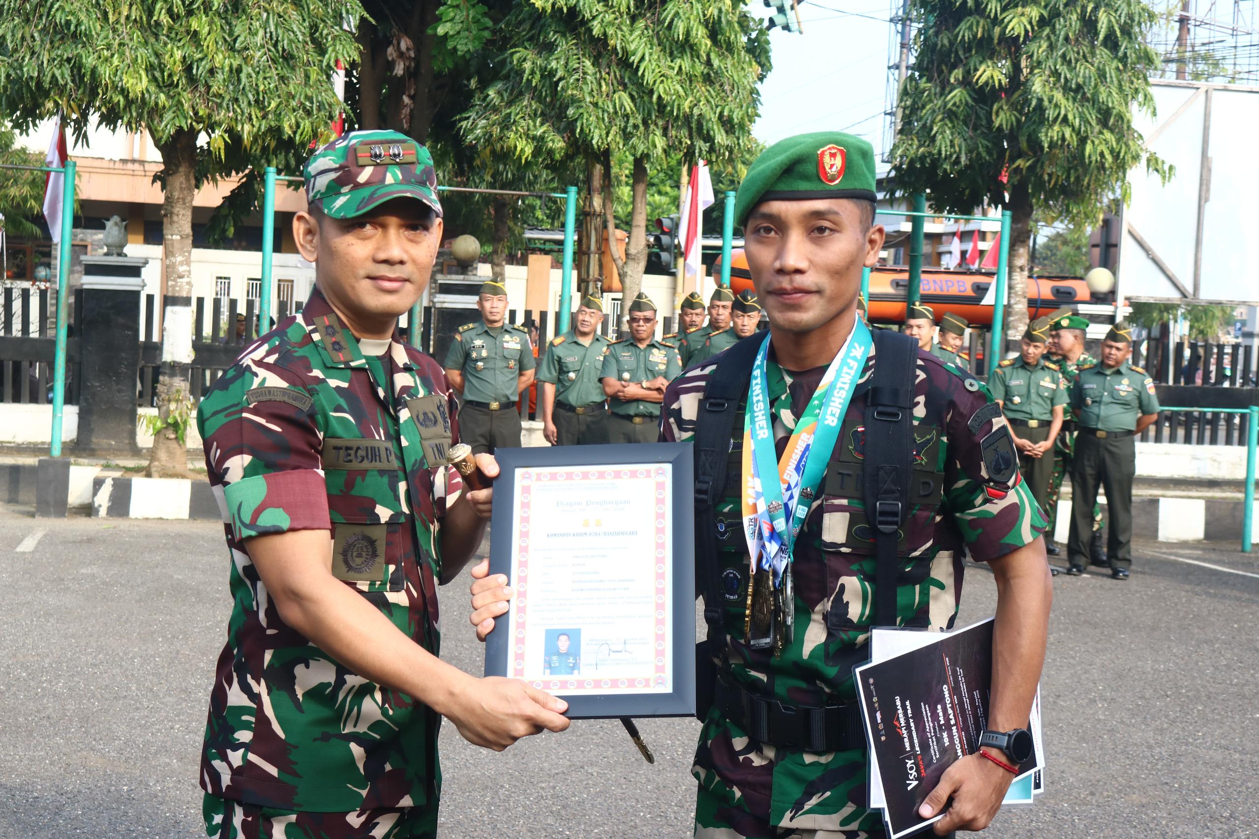 Dandim Banjarnegara Tekankan Disiplin Kepedulian dan Sinergi dalam Jam Komandan