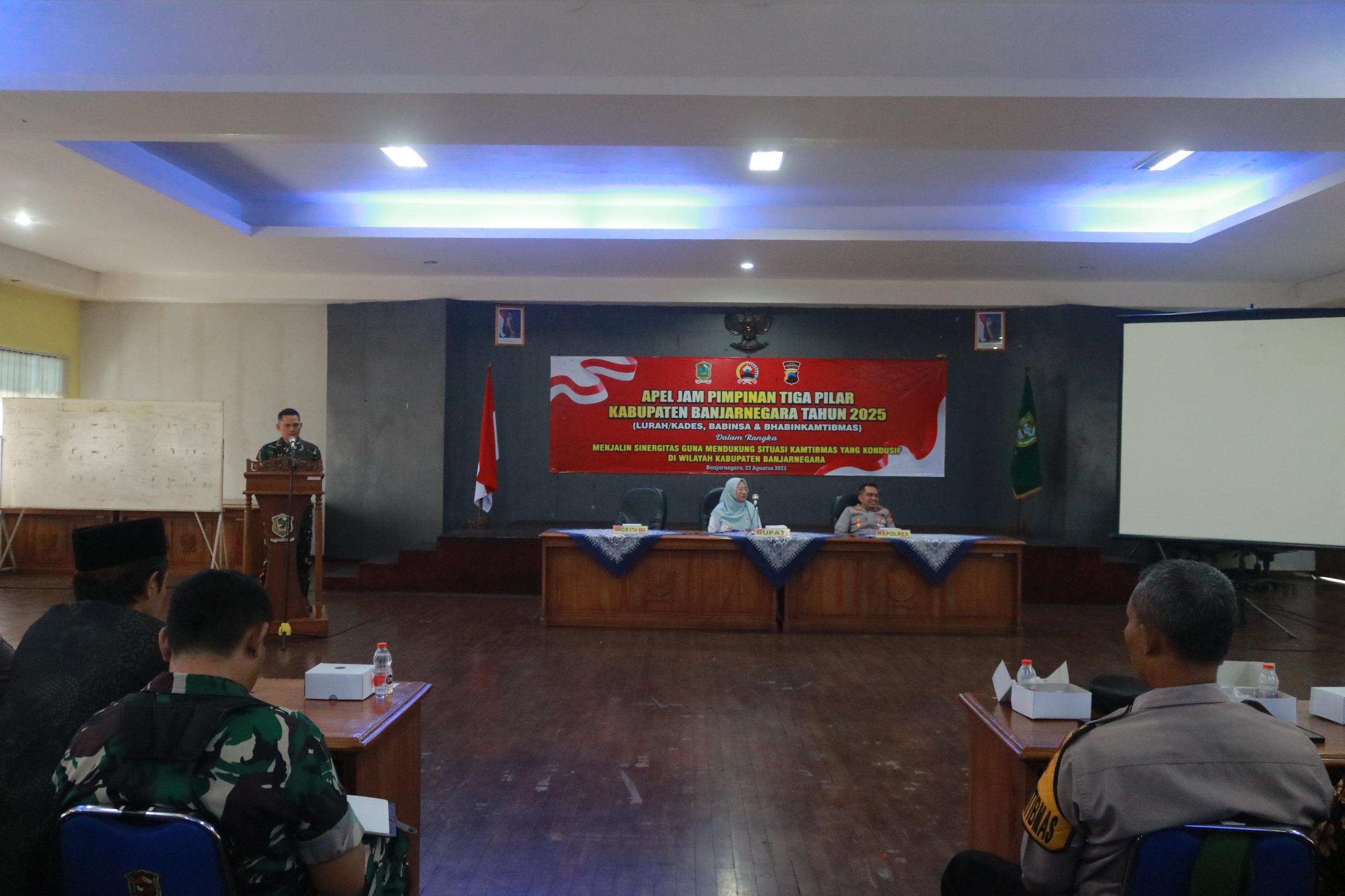 Tiga Pilar Banjarnegara Perkuat Sinergi Jaga Kamtibmas