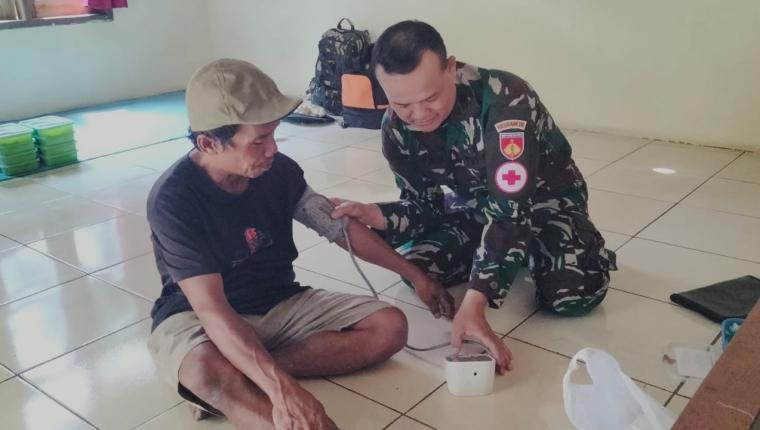 TMMD Hadirkan Layanan Kesehatan untuk Warga