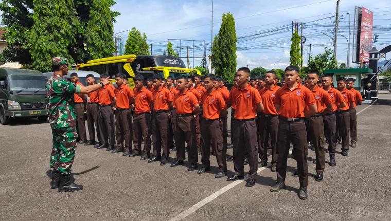 Pasiter Kodim 0704 Banjarnegara Lepas 50 Siswa KKRI Ikuti Persami