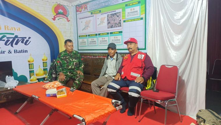 Kodim 0704 Banjarnegara Dirikan Pos Pengamanan di Terminal Mrican