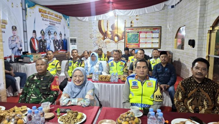 Sinergi Forkopimda Banjarnegara Jaga Malam Takbiran Terhubung Langsung dengan Kapolri