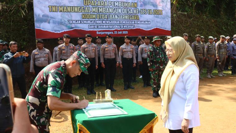 Sinergi TNI dan Pemerintah TMMD Sengkuyung Tahap III Resmi Dimulai