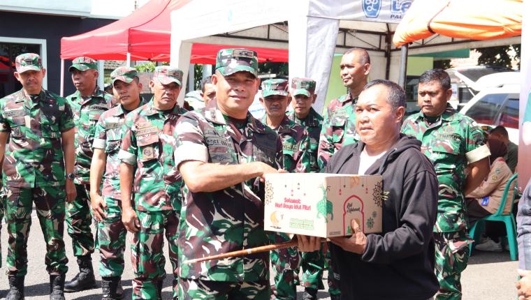 Bazar Ramadan Kodim Banjarnegara Menguatkan Kebersamaan TNI dan Masyarakat