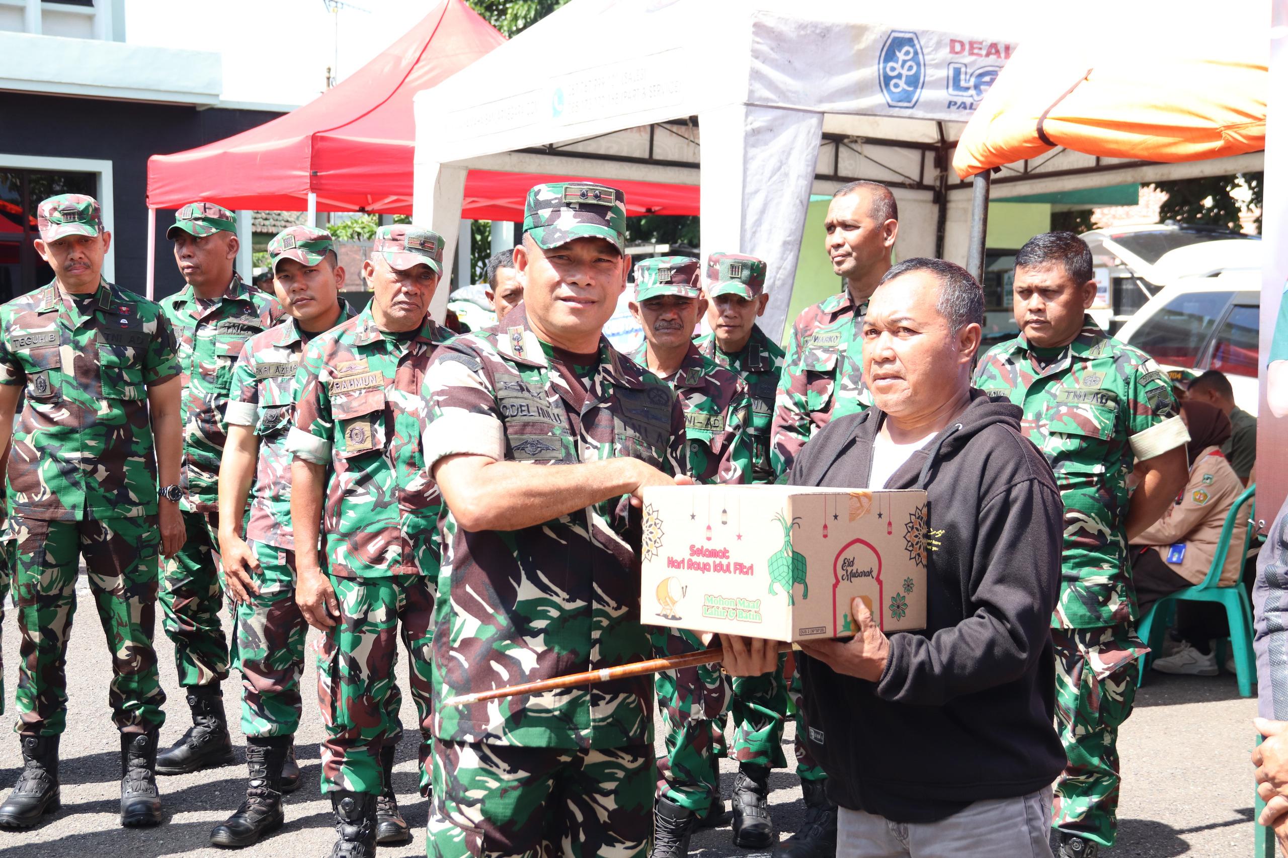 Bazar Ramadan Kodim Banjarnegara Menguatkan Kebersamaan TNI dan Masyarakat
